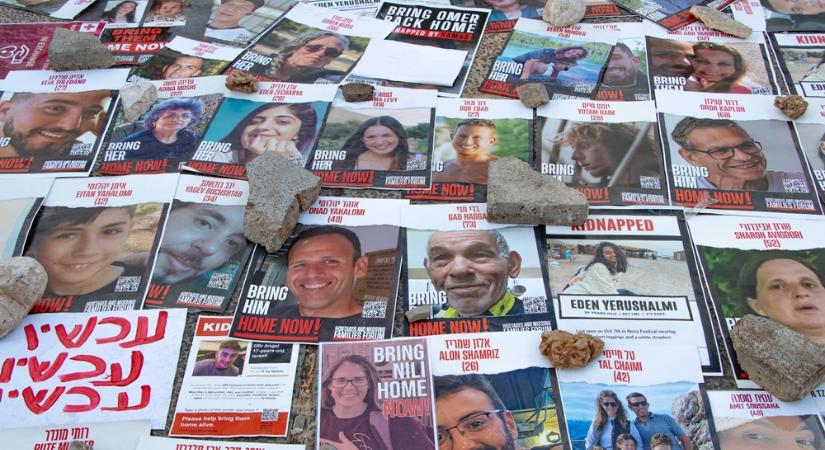 Munkabeszüntetéssel tiltakoznak a Hamász által elhurcolt izraeliek családtagjai