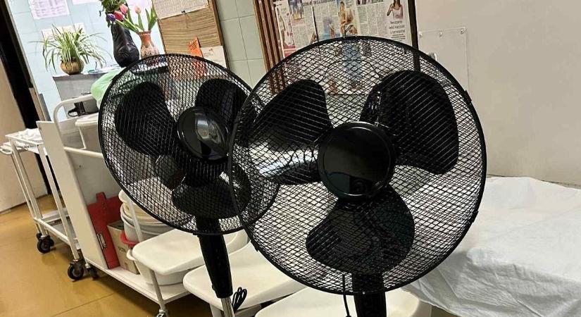 Ventilátorok érkeztek a zalaegerszegi kórházba