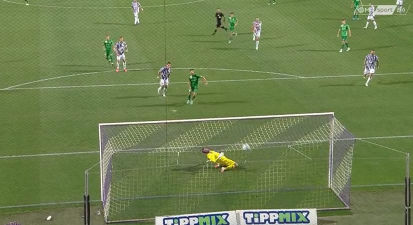 Méretes potyagólt kapott, otthon zakózott az Újpest