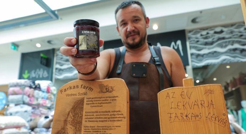 Bogyós gyümölcsökből főzött lekvár hozott országos elismerést a sándorfalvi őstermelőnek