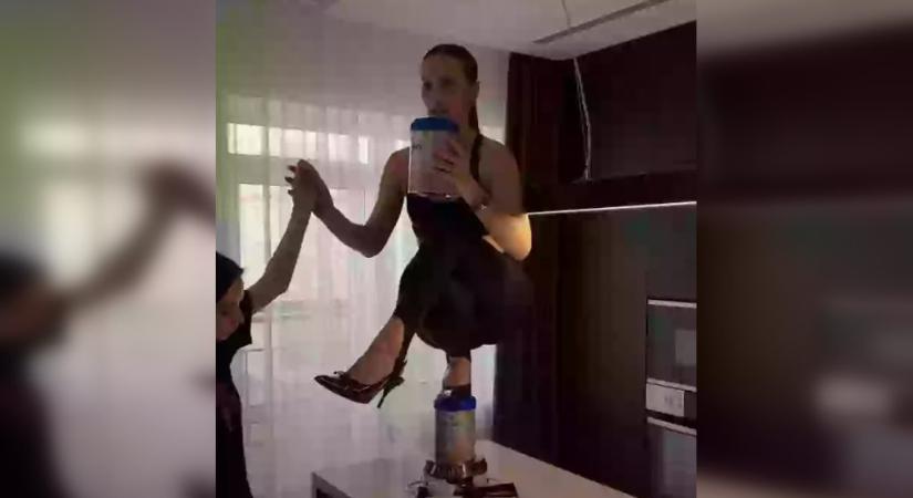 Egy új kihívás kipróbálása közben törte el a gerincét egy fiatal orosz anya – videó