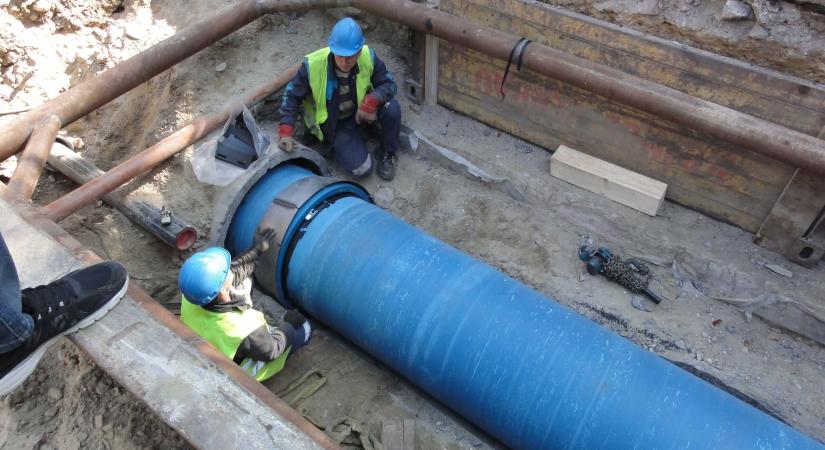 Szeged teljes északi iparterületét átszelő ivóvízvezetéket építenek