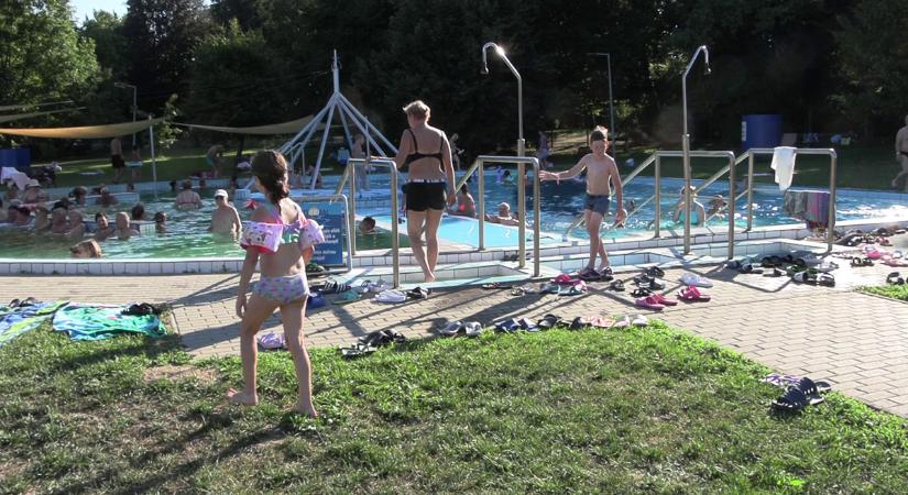 Immár teljes kapacitással várja a fürdőzőket a letenyei strand