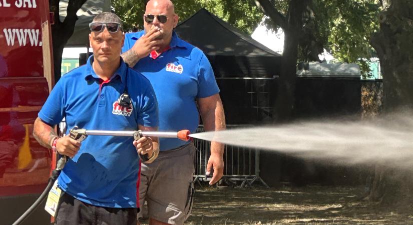 A Sziget Fesztiválra megérkezett egy autó: jobban örültek neki, mint bármelyik fellépőnek