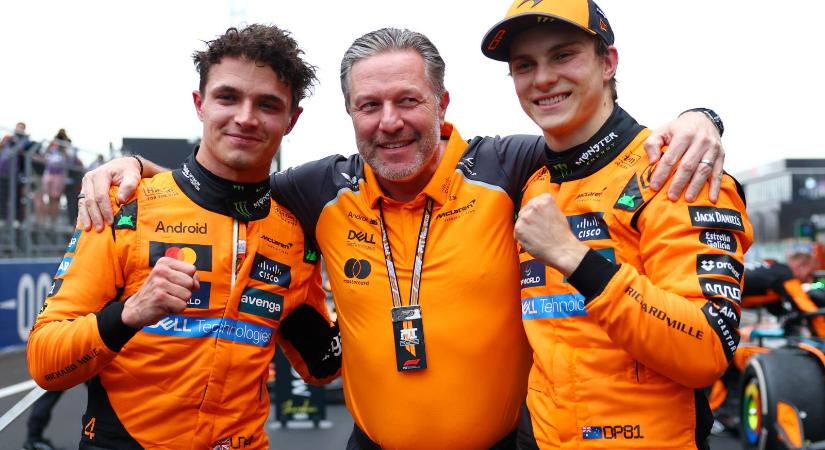 F1: A veszteshez igazítja a bajnoki bulit a McLaren