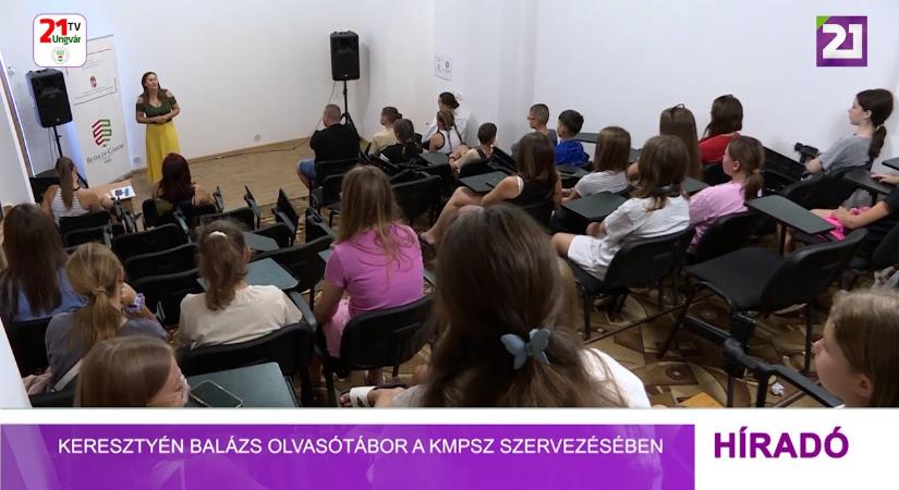 Keresztyén Balázs olvasótábor a KMPSZ szervezésében (videó)