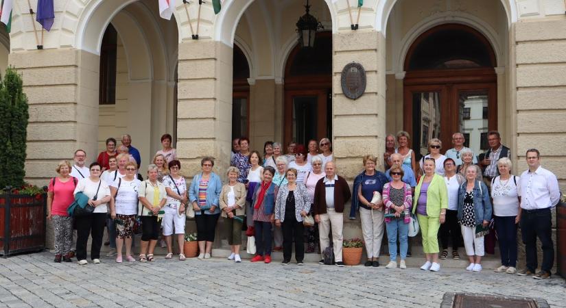 A mosonmagyaróvári nyugdíjasok tanulmányútja Sopronba vezetett
