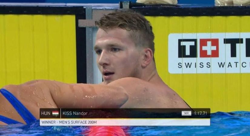 Újabb világcsúcs! A gyöngyösi uszonyos úszó kilenc éves rekordot döntött meg