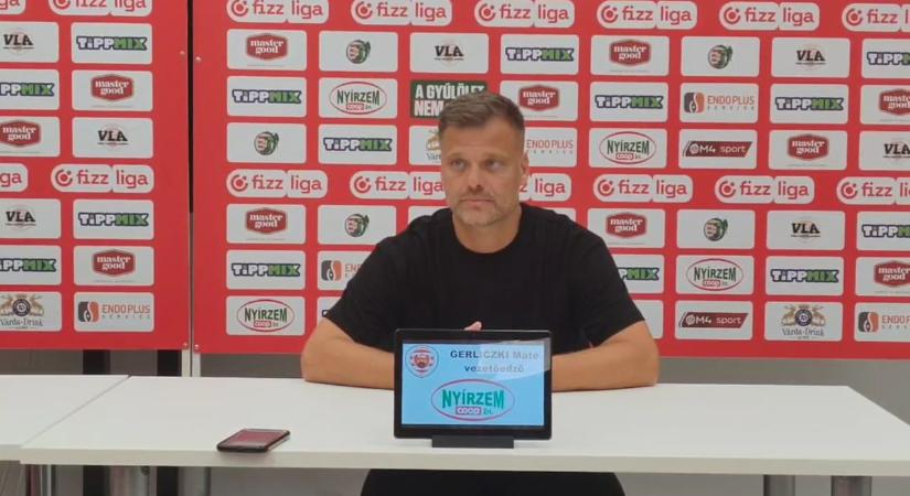 Ezért tudta legyőzni a Puskást a Kisvárda: Gerliczki Máté értékelt