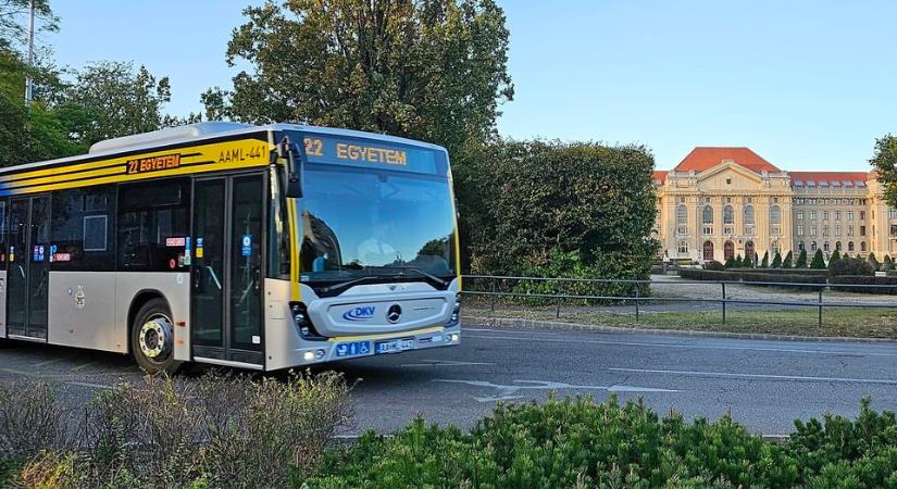 Öt debreceni buszjárat menetrendje módosul a csütörtöki meccs miatt
