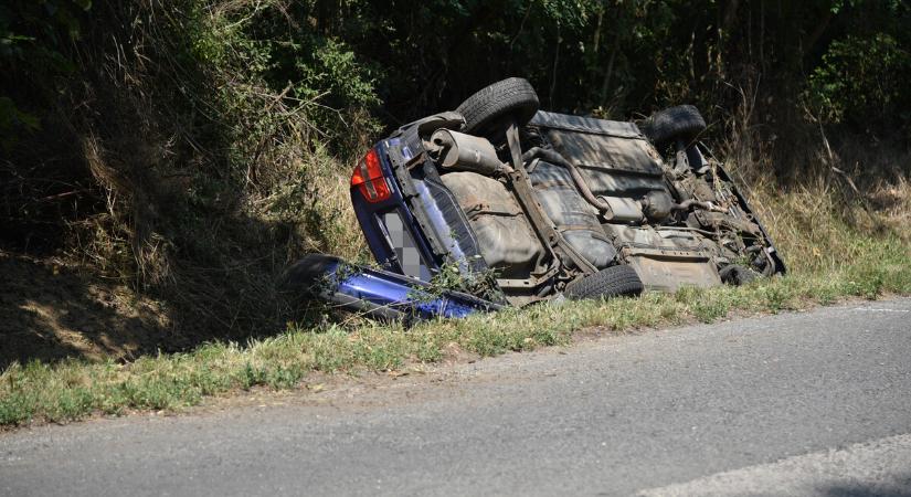 Baleset történt a 7-es főút galamboki szakaszán - frissítve!