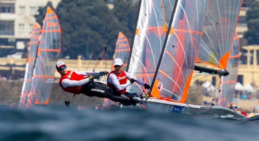 Kis-Szölgyémi Soma és Juhász András (AMVK) negyedik lett a 29er vb-n!