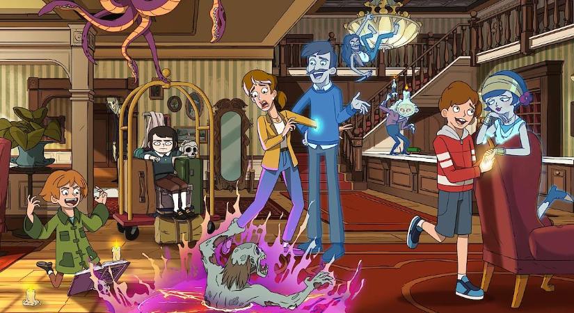 Pokolian szórakoztatónak tűnik a Rick és Morty készítőinek új sorozata, ami egy kísértetjárta hotelbe visz