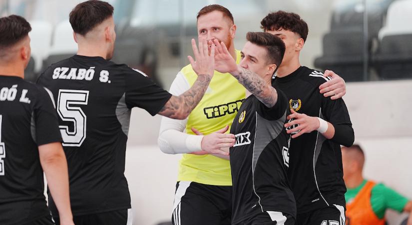 Győztes rajt: már az első félidőben eldöntötték a meccset a DEAC férfi futsalosai