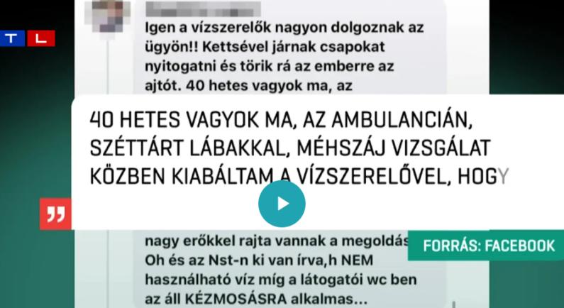 „Széttárt lábakkal, méhszáj vizsgálat közben kiabáltam a vízszerelővel” – újabb esettel folytatódik a székesfehérvári kórházthriller