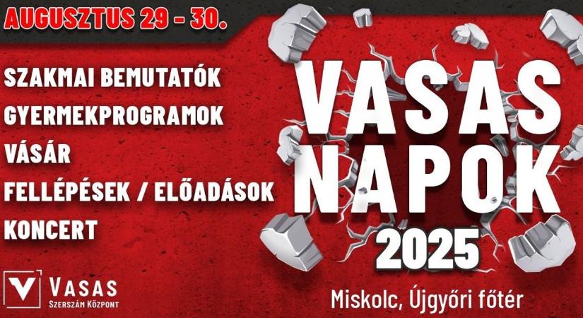 Közel a nyár vége? Még nem! – Előbb jön a Vasas Napok 2025!