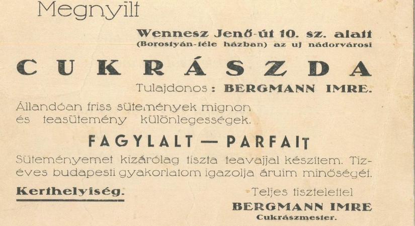 Az újranyitott legendás győri cukrászda, ahol sztárok sokasága fordult meg