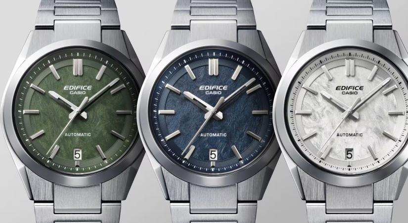 A Casio bemutatja az első Edifice karórát mechanikus szerkezettel