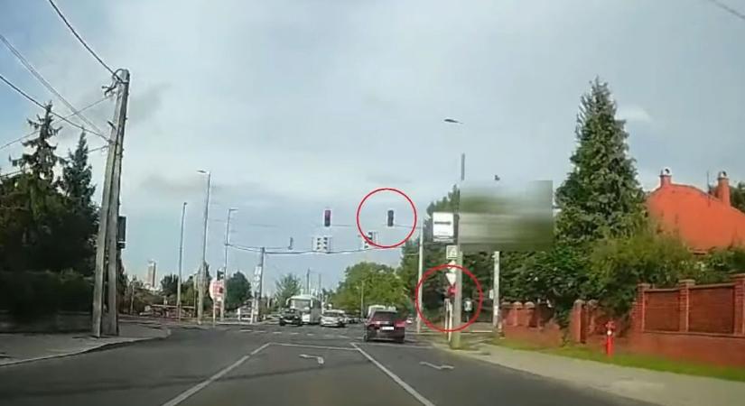 Újabb tilosban hajtó autóst kaptak el Veszprémben (videó)