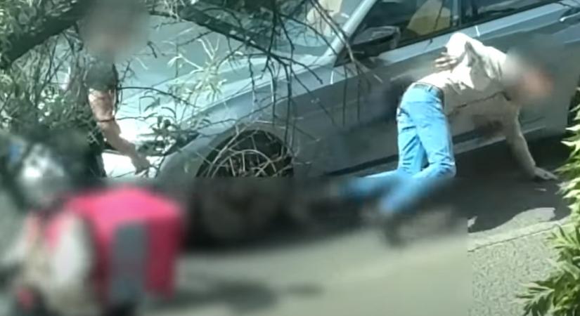 Megtalálta a rendőrség az Árpád-hídnál másik autóst ütlegelő és elütő sofőrt