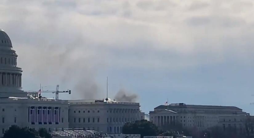Füstöl a Capitolium, állítólag lezárták az épületet is