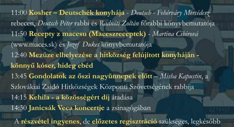 A zsidó kultúra európai napja – Komáromban