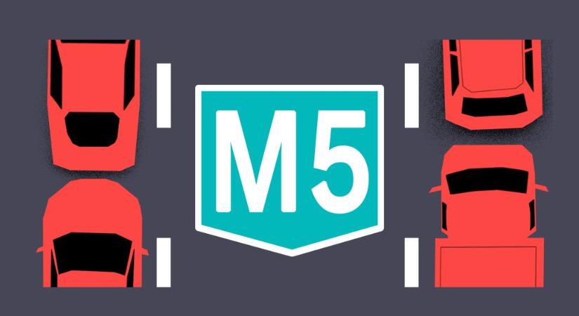 Felborult egy teherautó az M5-ösön, mentőhelikoptert is riasztottak