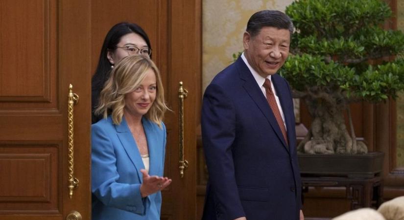 Meloni Washington és Peking között őrlődik - kiszorítaná a kínaiakat a stratégiai olasz vállalatokból
