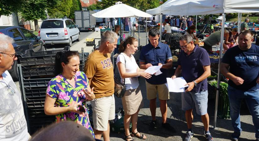 Jelentős fejlesztések a város piacán augusztus 25-től – A lakosság türelmét és megértését kérik