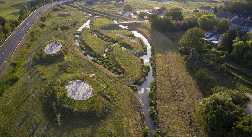 „Kő a víz felett” – Ikva-menti parkfejlesztés