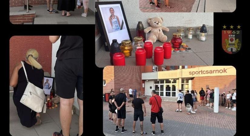 Körmenden is gyászolják a tragikusan fiatalon elhunyt sportolólányt - fotók