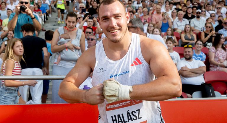 Halász Bence bődületes egyéni csúcsa Armand Duplantis világcsúcsának árnyékában