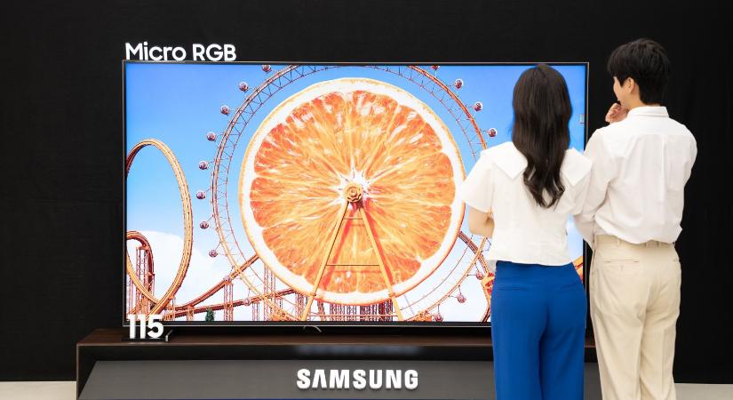 A Samsung új tévéje lenyűgöző, de a gazdagok játékszere lesz