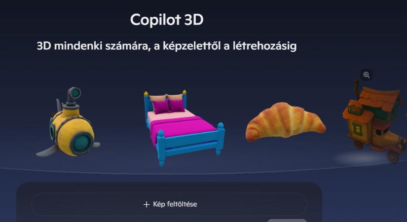 2D-ből 3D egy kattintással: így működik a Microsoft új Copilot funkciója