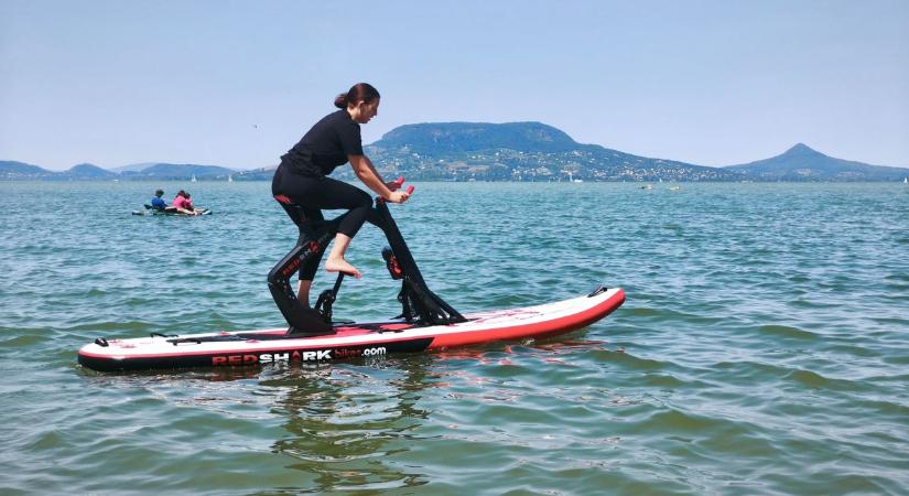 Hihetetlen, vörös cápa tűnt fel a Balatonban a fürdőzők között Fonyódnál