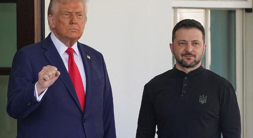 Ez az utolsó lehetősége Zelenszkijnek, hogy meggyőzze Trumpot: ma virtuálisan találkozik a két elnök
