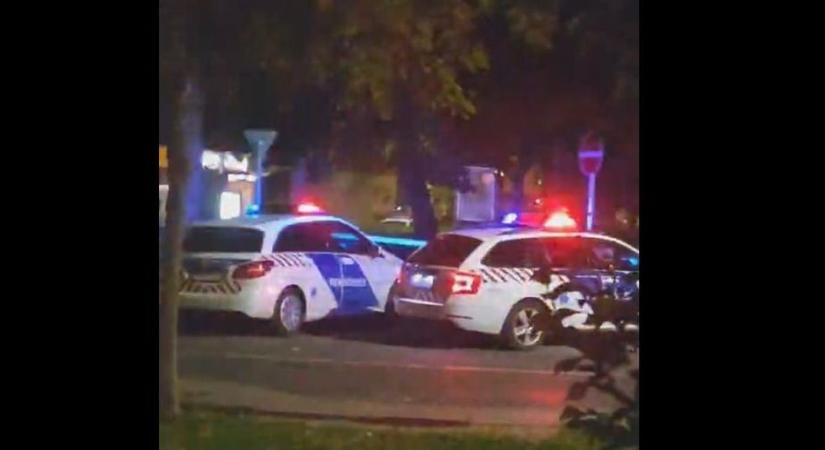 Balhés éjszaka Pécsen  rendőrök lepték el a Centrum parkolót (VIDEÓ)