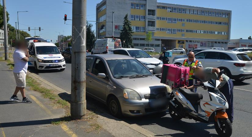 Büntetőfékező motoros: „Leszarom, hogy a gyereked is az autóban van”