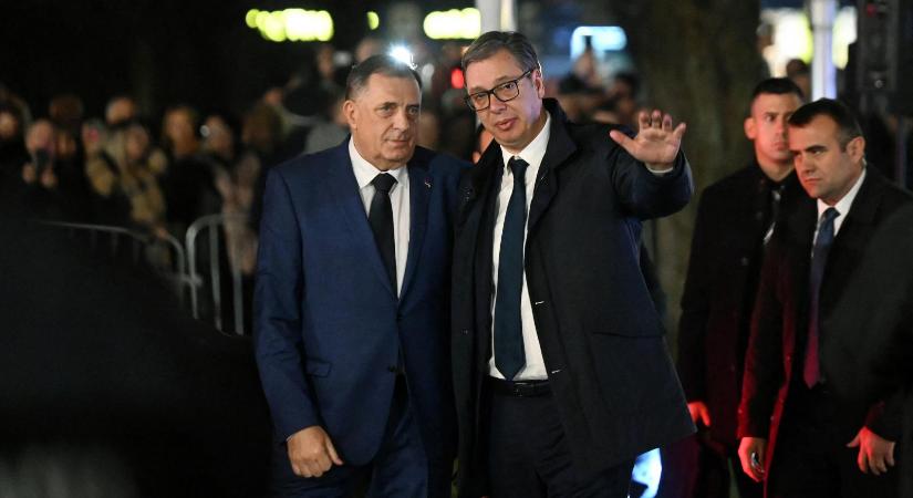 Elengedné Milorad Dodik kezét Aleksandar Vučić