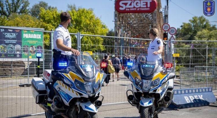 Közölte a rendőrség, hány embert állítottak elő a Szigeten
