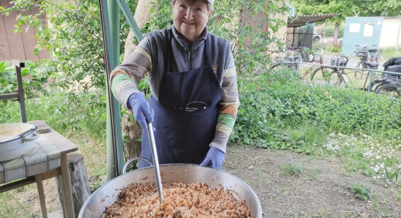 Vasárnap az Almáskertben osztanak ingyen ételt