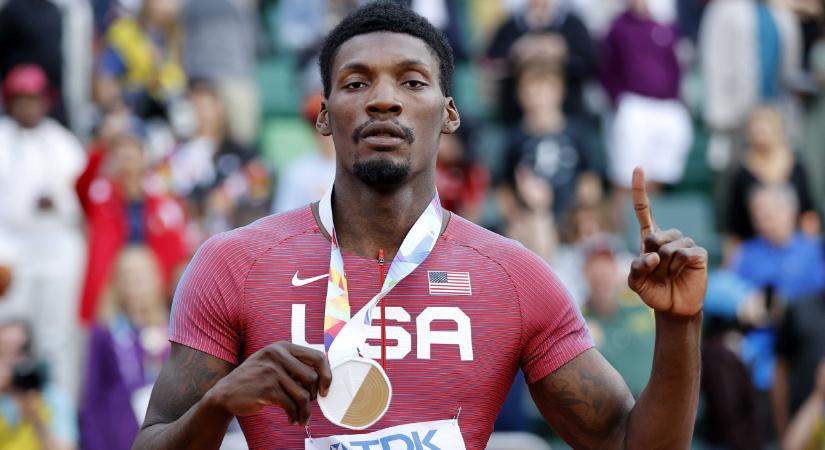 Izzadhat a világbajnok sprinter