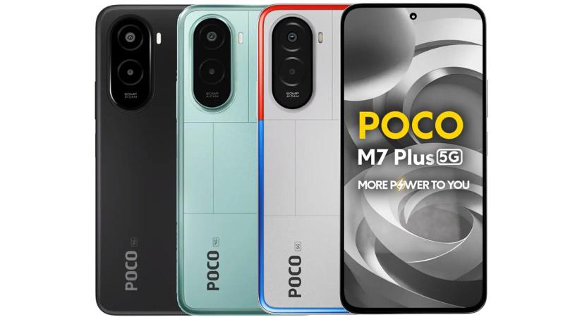 Üzemidőre gyúr a Poco M7 Plus is