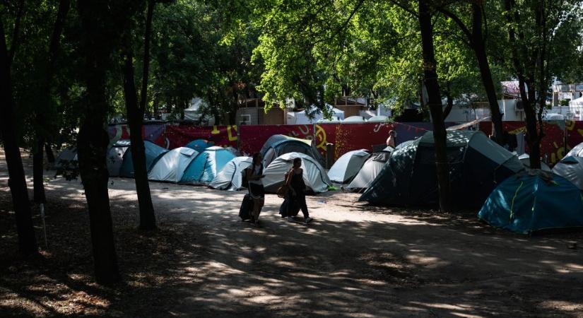 Sziget: Rekordmennyiségű sátrat hagytak hátra a fesztiválozók