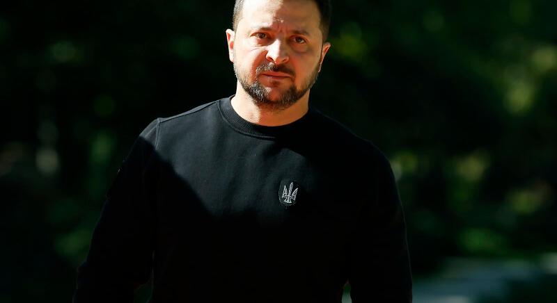 Káosz Berlinben: váratlanul betoppant Zelenszkij