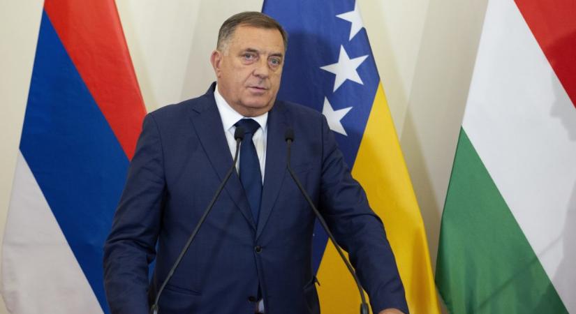 Népszavazás kiírását tervezi az elsőfokon börtönbüntetésre ítélt Milorad Dodik