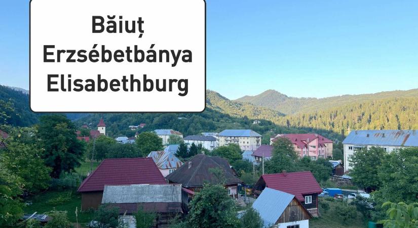 Máramaros megye: magyar felirat kerül Erzsébetbánya helységnévtáblájára