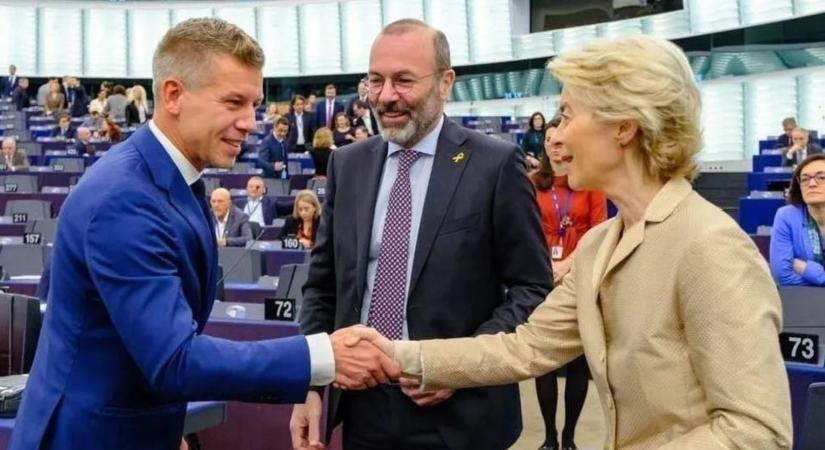 Magyar Péterrel készített interjút a lengyel ultraliberális baloldalhoz tartozó propagandasajtó