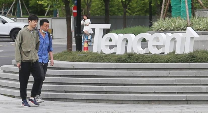 A Tencent felült az MI-expresszre és Európáig meg sem áll