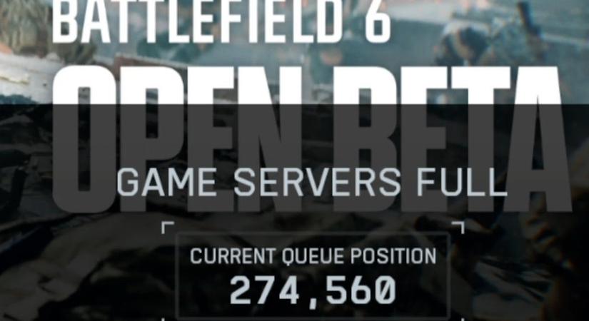 Túl nagy az érdeklődés a Battlefield 6 béta iránt